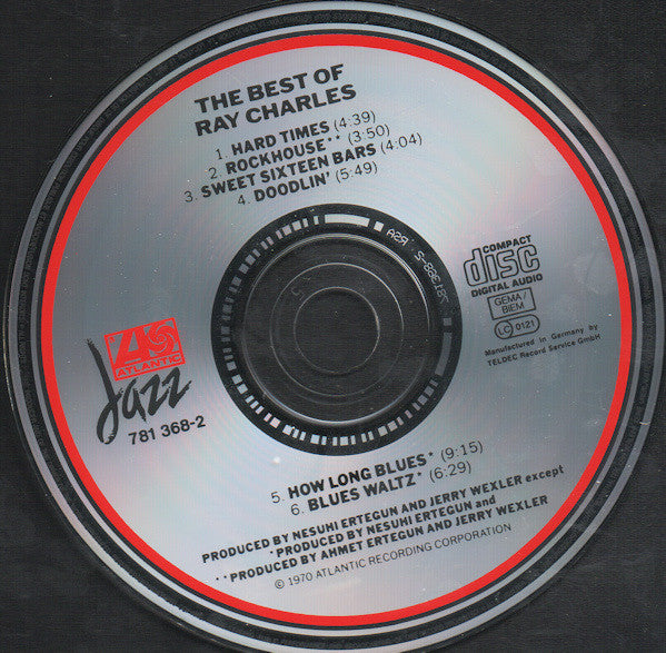 Ray Charles : The Best Of Ray Charles (CD, Comp)