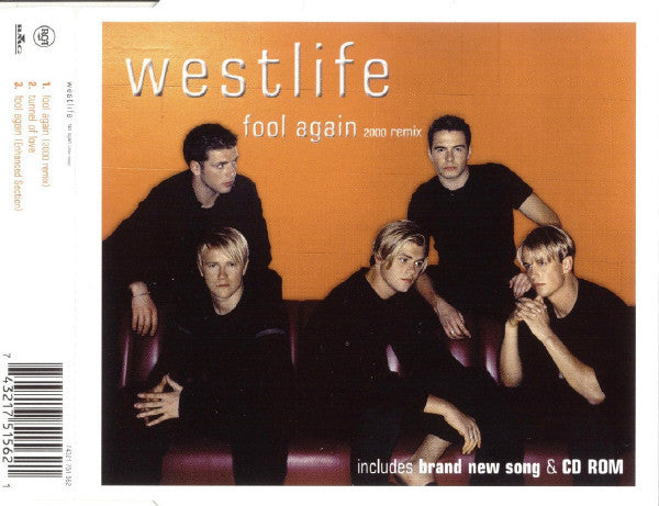 Westlife : Fool Again (2000 Remix) (CD, Single, Enh)