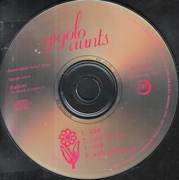 Gigolo Aunts : Gun (CD, Single)