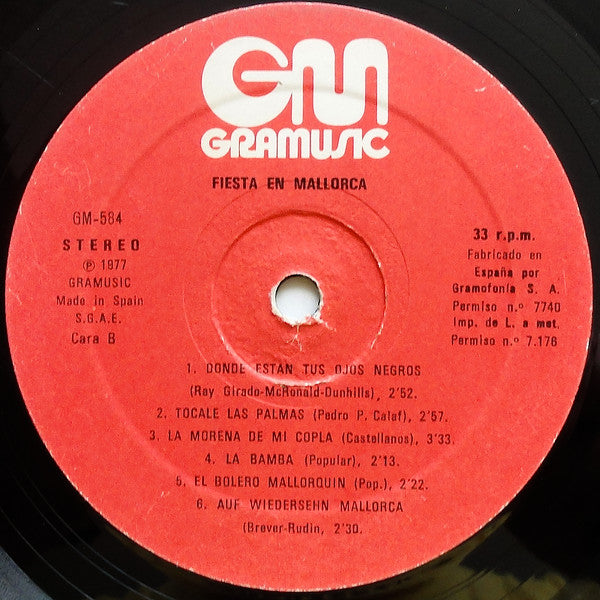 Various : Fiesta En Mallorca (LP, Comp)