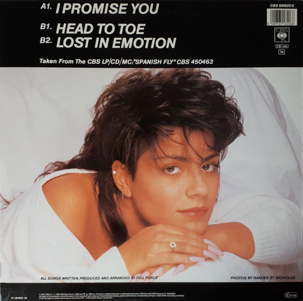 Lisa Lisa & Cult Jam : I Promise You (12", Maxi)