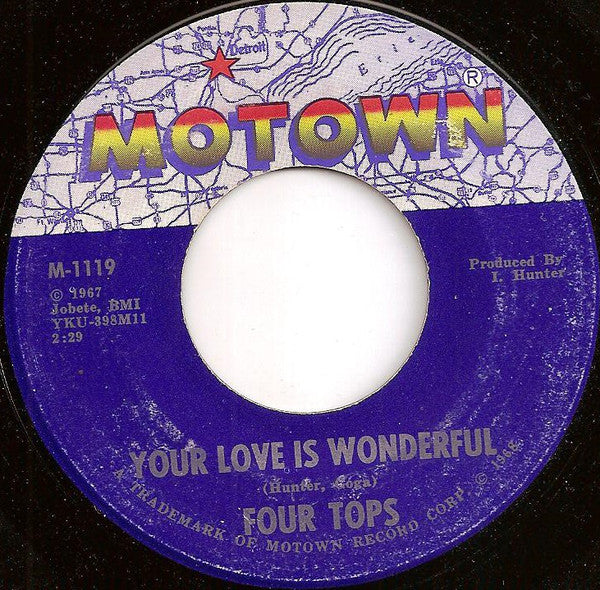 Four Tops : Walk Away Renee / Your Love Is Wonderful (7", Single, ARP)