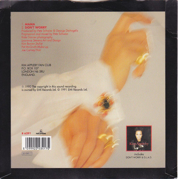 Kim Appleby : Mama (7", Single, Car)