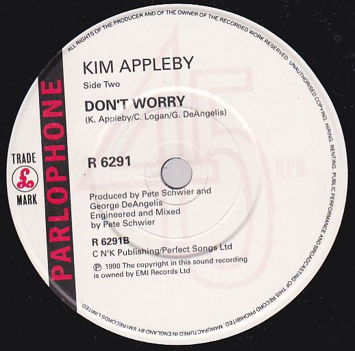 Kim Appleby : Mama (7", Single, Car)