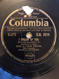 Frank Sinatra : Someone To Watch Over Me / I Dream Of You (Shellac, 10")