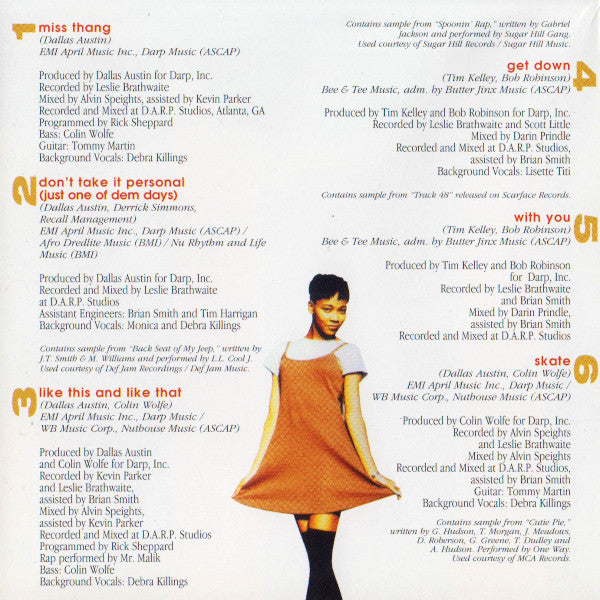 Monica : Miss Thang (CD, Album)
