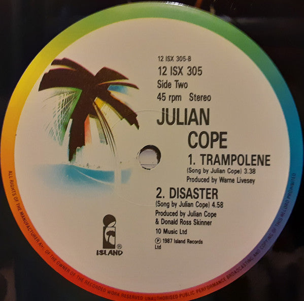 Julian Cope : Trampolene (12", Single)