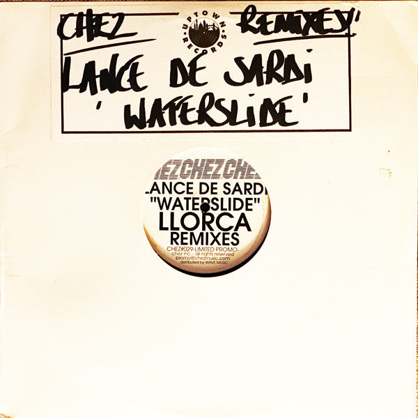 Lance De Sardi* : Waterslide (Llorca Remixes) (12", Promo)