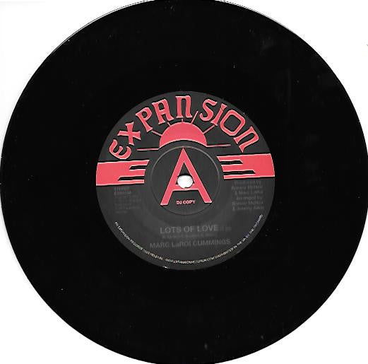 Marcus Cummings : Lots Of Love / Struggling Together  (7", Promo, RE)