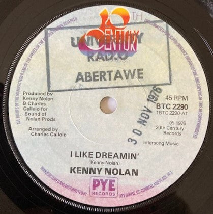 Kenny Nolan : I Like Dreamin' / Time Ain't Time Enough (7", Single)