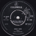 The Tornados : Early Bird (7", Single, Mono)