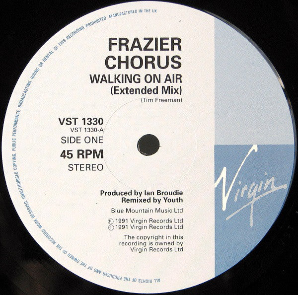 Frazier Chorus : Walking On Air (12", Single)