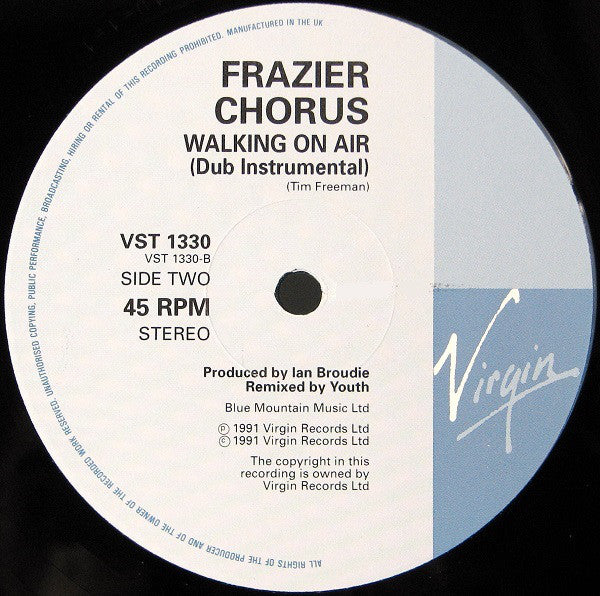 Frazier Chorus : Walking On Air (12", Single)