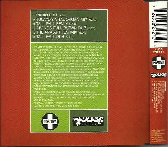 Umboza : Cry India (CD, Single)