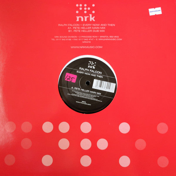 Ralph Falcon : Every Now And Then (Pete Heller Mixes) (12")