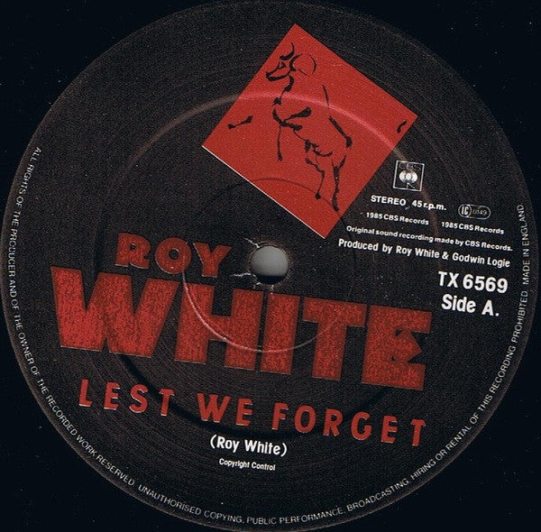 Roy White : Lest We Forget (12")