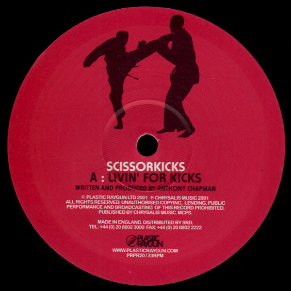 Scissorkicks : Livin' For Kicks (12")