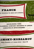 César Franck / Nikolai Rimsky-Korsakov - Paul Badura-Skoda, London Philharmonic Orchestra Conducted By Artur Rodzinski : Symphonic Variations For Piano And Orchestra / Piano Concerto In C Sharp Minor: Opus 30 (LP, Album, Mono)