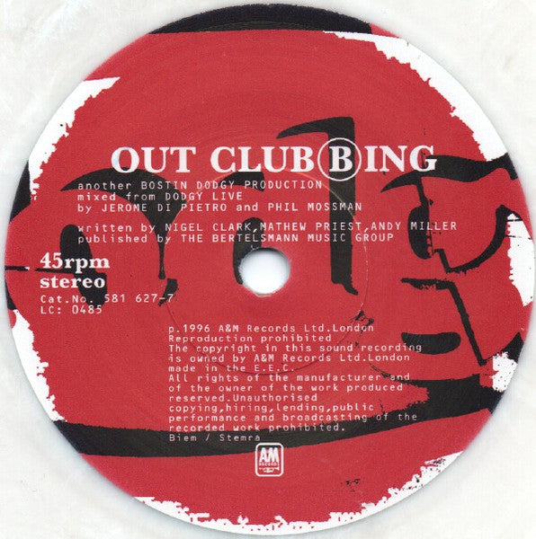 Dodgy : In A Room (7", Single, Ltd, Num, Whi)