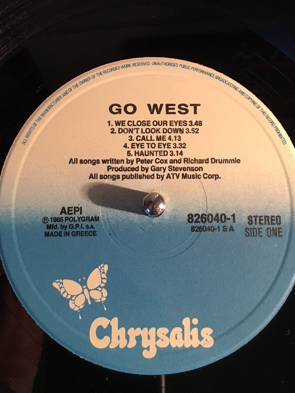 Go West : Go West (LP, Album)
