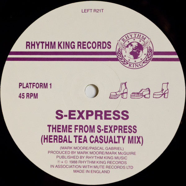 S-Express* : Theme From S-Express (12")