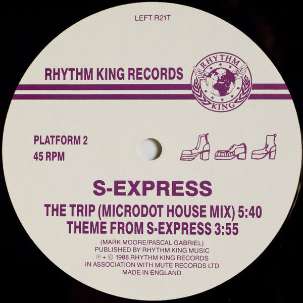 S-Express* : Theme From S-Express (12")