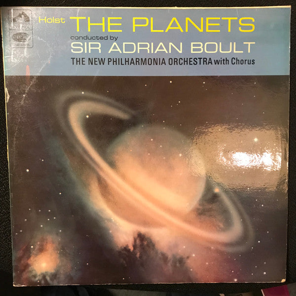 Sir Adrian Boult - New Philharmonia Orchestra With The Ambrosian Singers / Gustav Holst : The Planets (LP, RE)