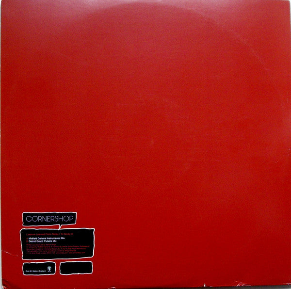 Cornershop : Lessons Learned From Rocky I To Rocky III (12")