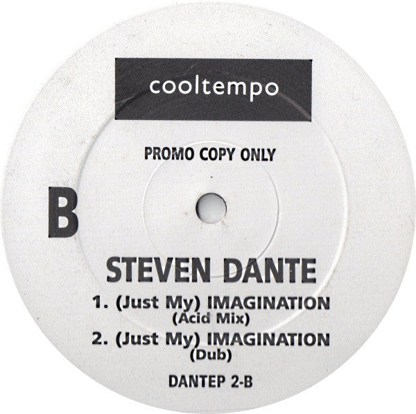 Steven Dante : (Just My) Imagination (12", Promo)