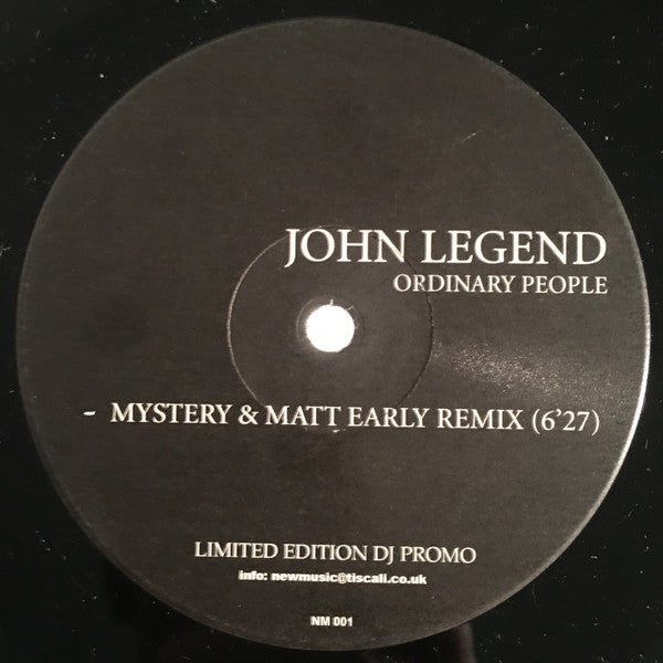 Various : Booty La La / Ordinary People (12", Ltd, Promo)