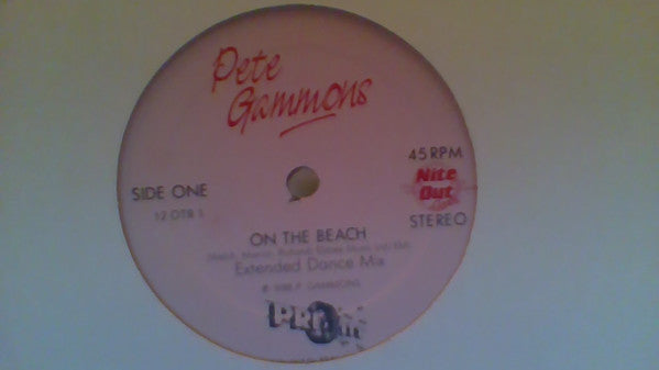 Pete Gammons : On The Beach (12")