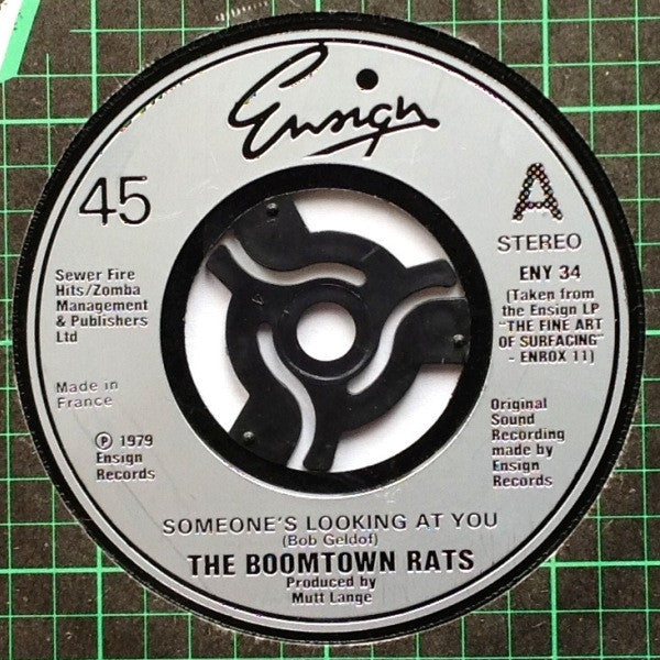 The Boomtown Rats : Someone's Looking At You (7", Single)