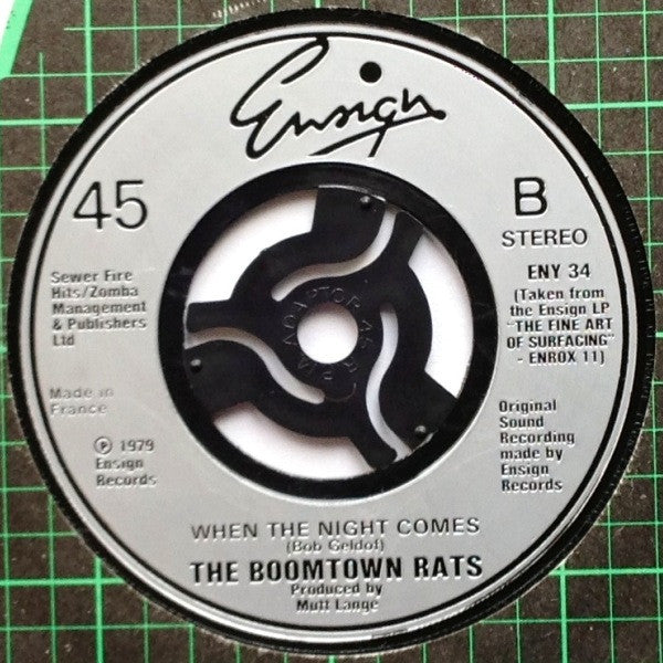 The Boomtown Rats : Someone's Looking At You (7", Single)