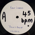 Brent Laurence : Build It Back Up (12", W/Lbl)
