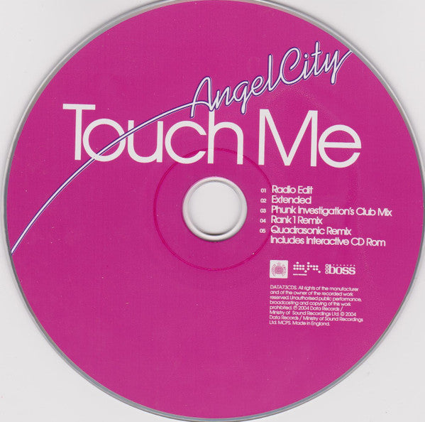 Angel City : Touch Me (CD, Single, Enh)