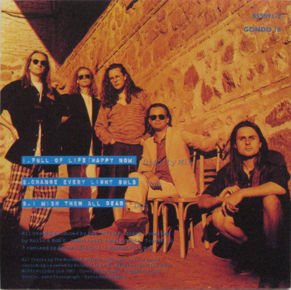 The Wonder Stuff : Full Of Life (Happy Now) E.P. Remixes (CD, EP, CD2)