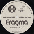 Fragma : You Are Alive (12", Promo)