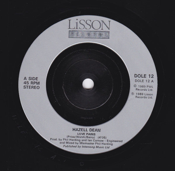 Hazell Dean : Love Pains (7", Single)