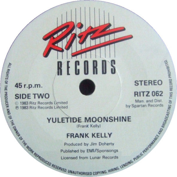 Frank Kelly (2) : Christmas Countdown / Yuletide Moonshine (7", Single)