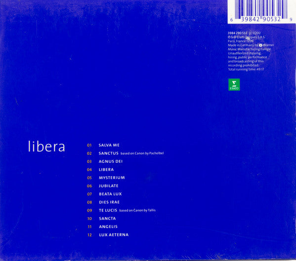 Libera : Libera (CD, Album)