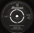 The Chi-Lites : You Don't Have To Go (7", Single)