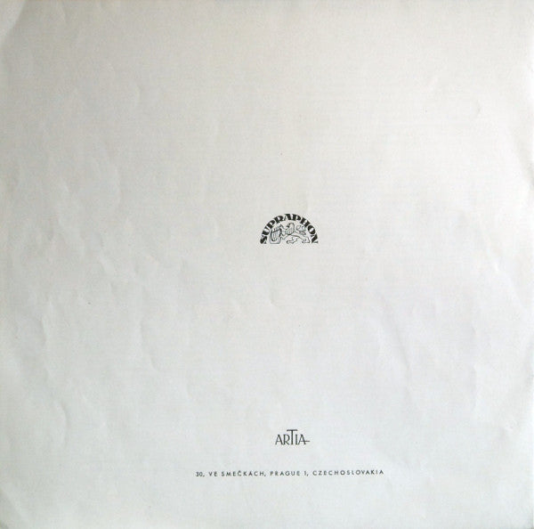 Leoš Janáček - Czech Singers Chorus And The Czech Philharmonic Orchestra , Conductor: Karel Ančerl : Glagolitic Mass (LP, Mono)
