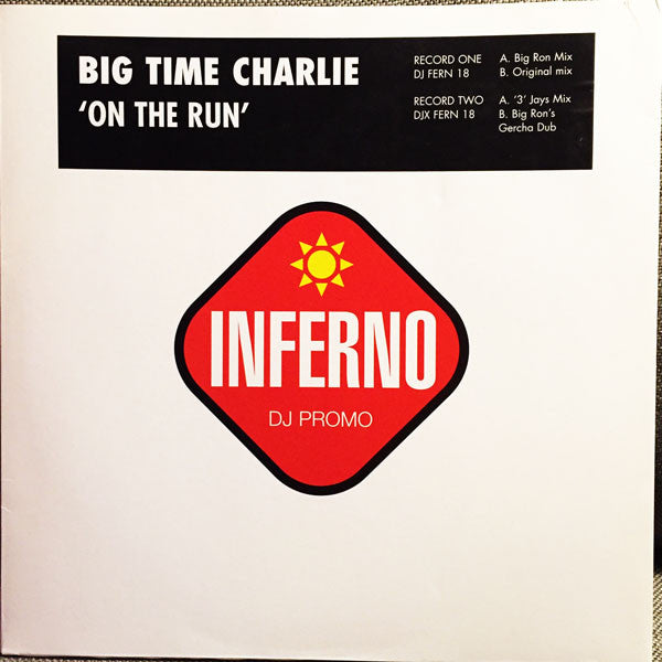 Big Time Charlie : On The Run (2x12", Promo)