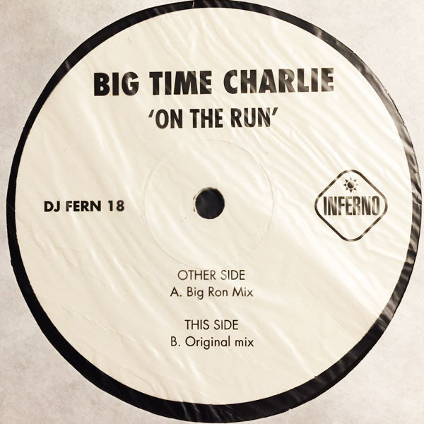 Big Time Charlie : On The Run (2x12", Promo)