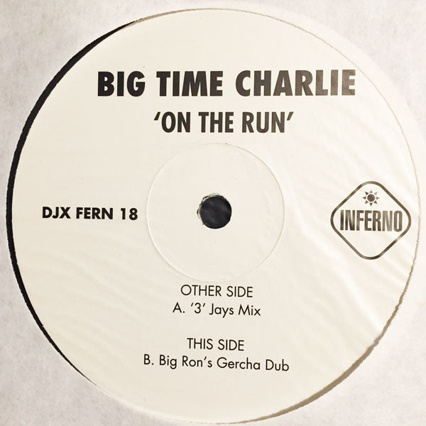 Big Time Charlie : On The Run (2x12", Promo)
