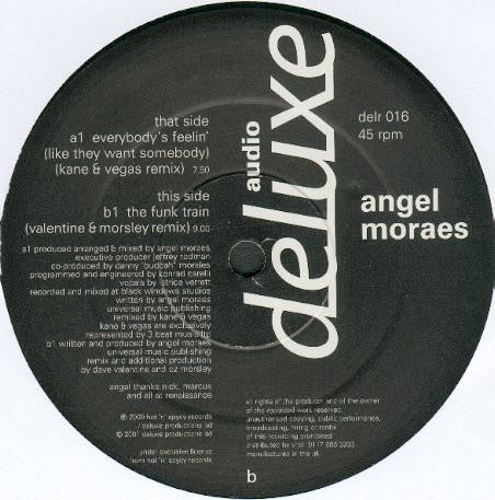 Angel Moraes : Everybody's Feelin / The Funk Train (Remixes) (12")