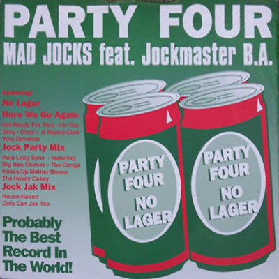 Mad Jocks Feat. Jockmaster B.A. : Party Four (12", P/Mixed, Bro)