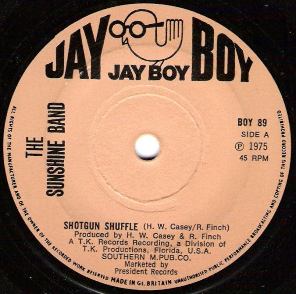 The Sunshine Band : Shotgun Shuffle (7")