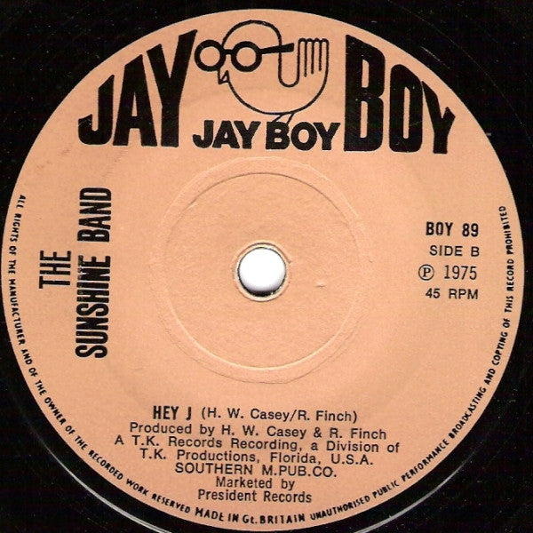 The Sunshine Band : Shotgun Shuffle (7")