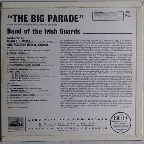 The Band Of The Irish Guards : The Big Parade (LP)